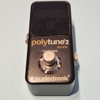 tc electronic Polytune 2 noir tuner pedal