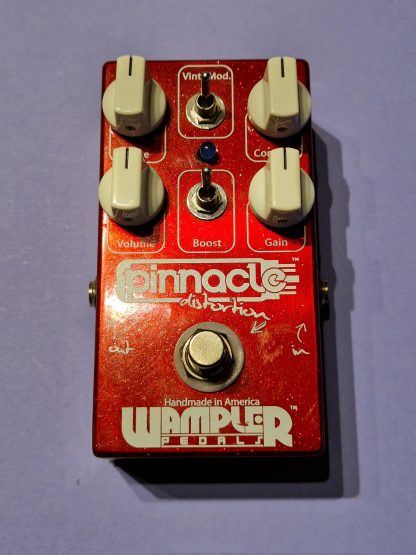 Wampler Pedals Pinnacle distortion effects pedal